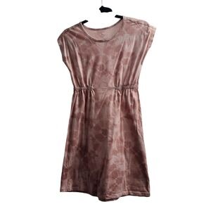 Old Navy Girls Tie Dye Tunic Dress Elastic Waist Casual Kids XL 14 16 Pink
